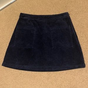 Forever 21 navy skirt